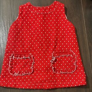 Red Polka Dot Kids Dress